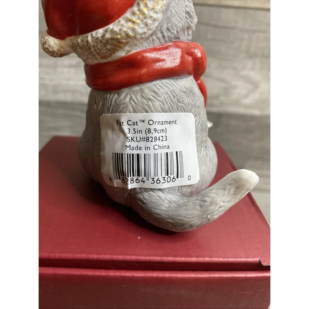 Lenox‎ American by Design Fat Cat Christmas Ornament #828423